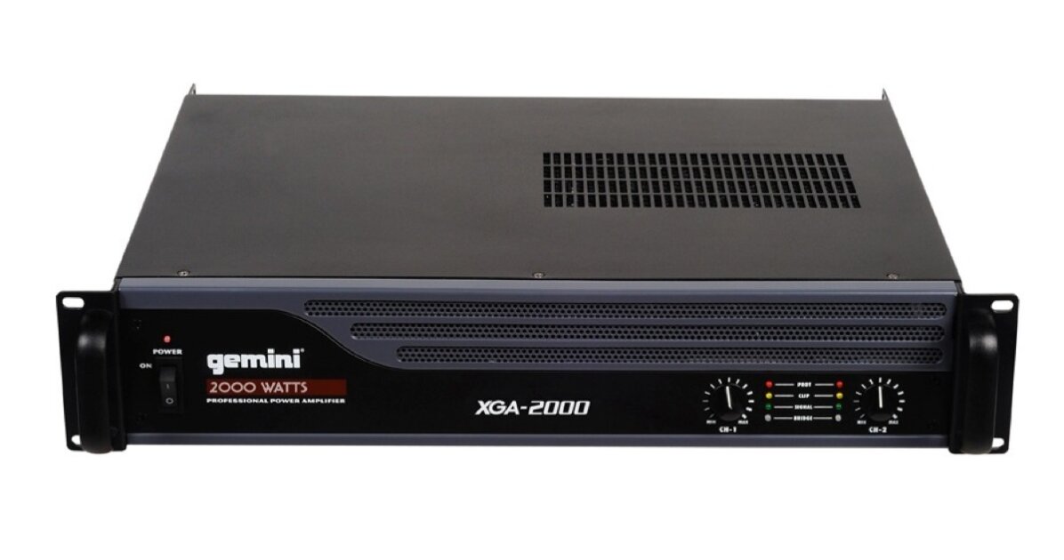 Gemini XGA-2000 Power Amplifier (250 Watts)
