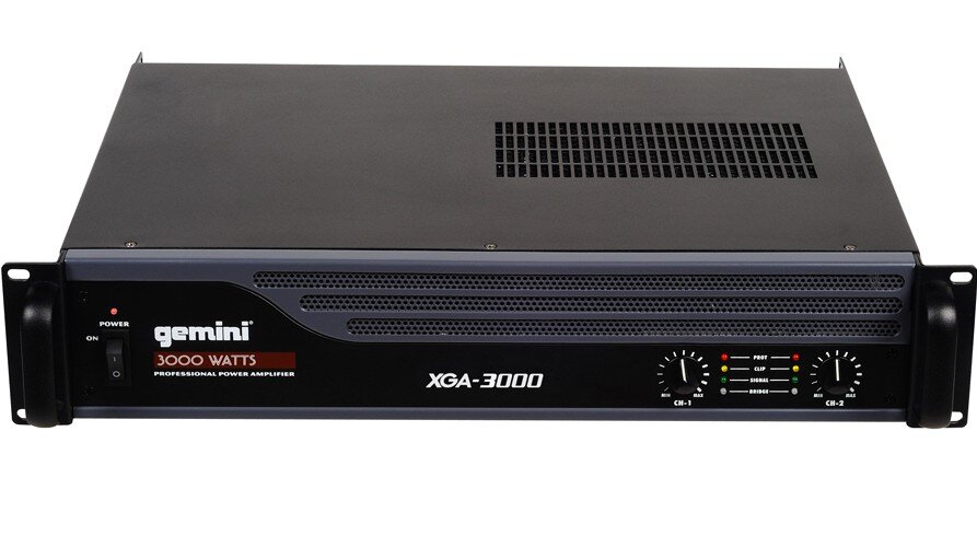Gemini XGA-3000 Power Amplifier (400 Watts)