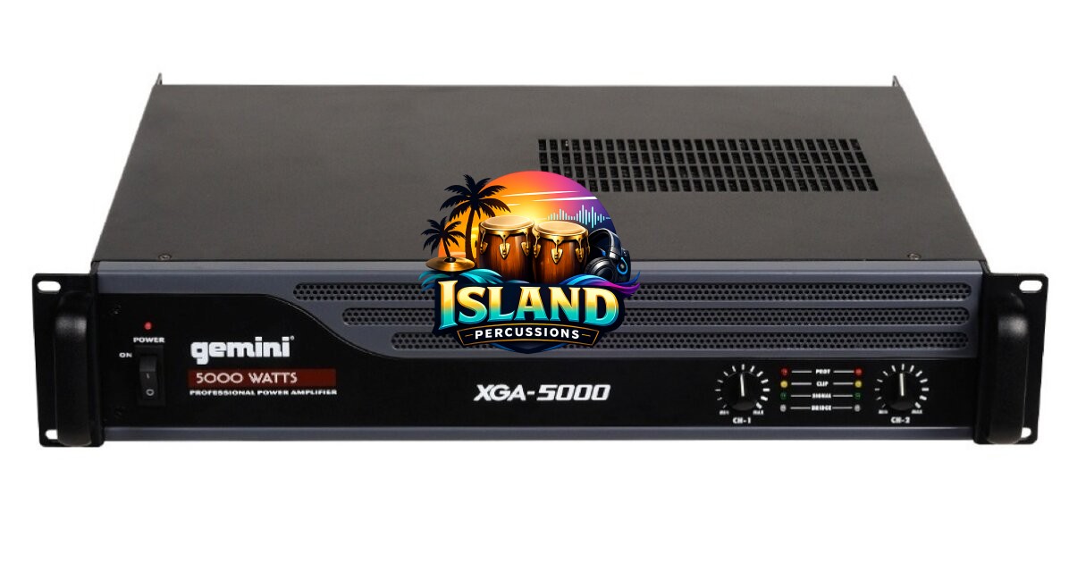 Gemini XGA-5000 Power Amplifier (1100 Watts)