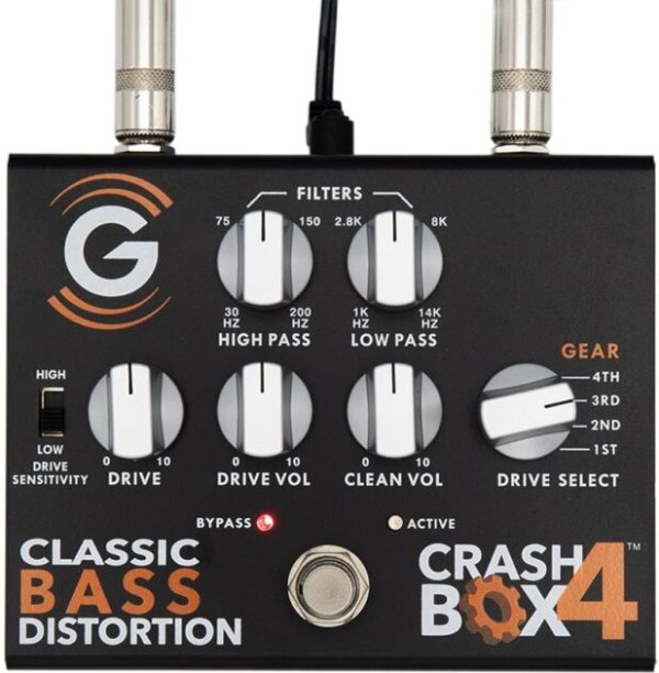 Genzler Crash Box 4 Classic Bass Distortion Pedal