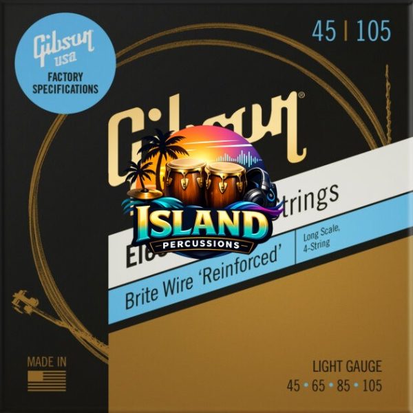 Gibson Brite Wire Long Scale Bass Guitar Strings