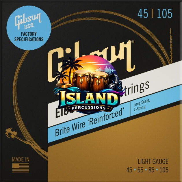 Gibson Brite Wire Long Scale Bass Guitar Strings