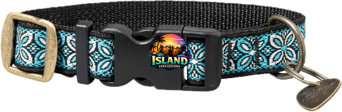 Gibson Dog Collar with Guitar Pick Tag