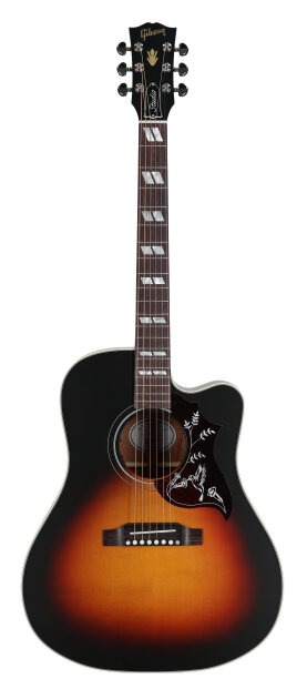 Gibson Hummingbird Studio EC Acoustic-Electric Guitar (with Case)
