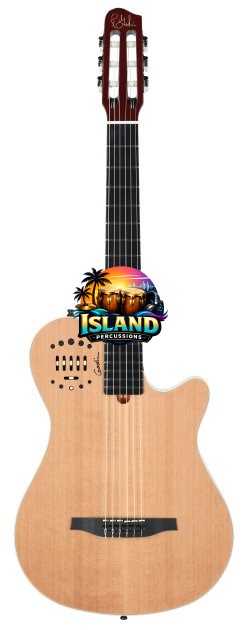 Godin Multiac Grand Concert Deluxe Classical Acoustic-Electric Guitar (with Gig Bag)