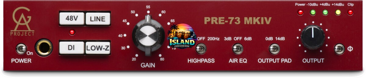 Golden Age Project Pre-73 Mk4 British-Style Microphone Preamp