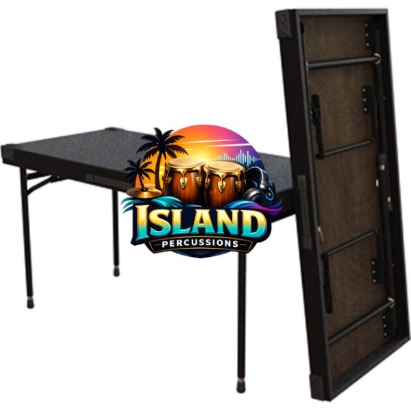 Grundorf AT-4822 Carpeted Folding DJ Table