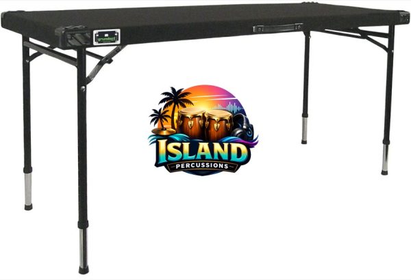 Grundorf AT-6022 Carpeted Folding DJ Table