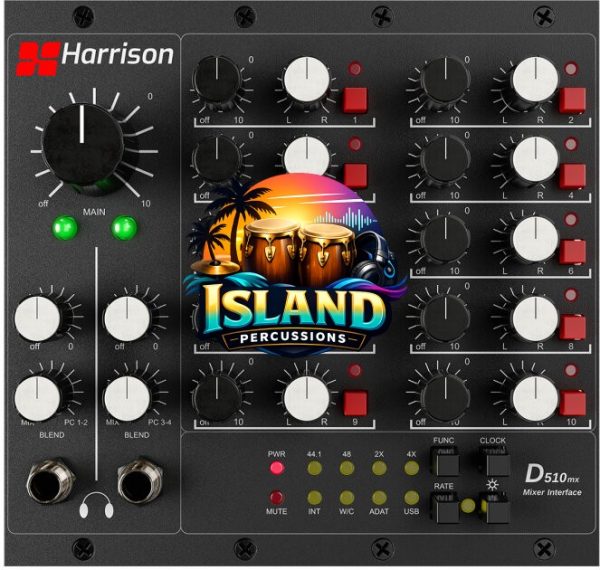 Harrison D510mx Mixer Interface Module for D510r 500 Series Chassis