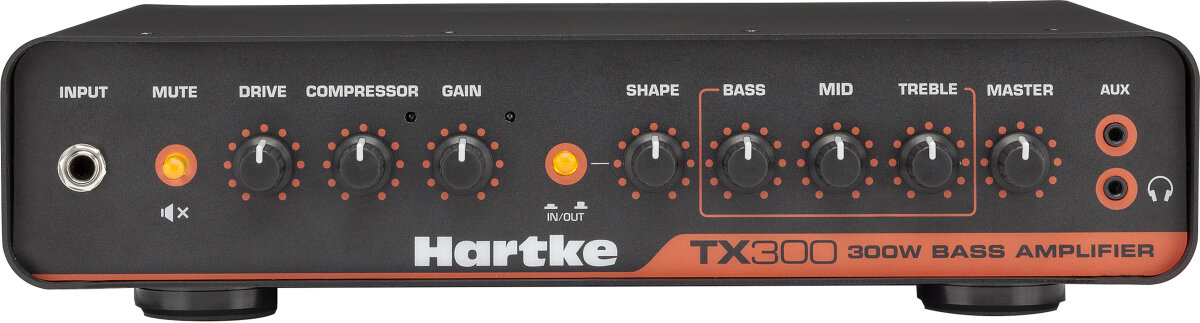 Hartke TX300 Bass Guitar Amplifier Head (300 Watts)