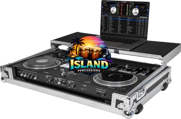 Headliner Case with Laptop Platform and Wheels for Pioneer DJ DDJ-REV7