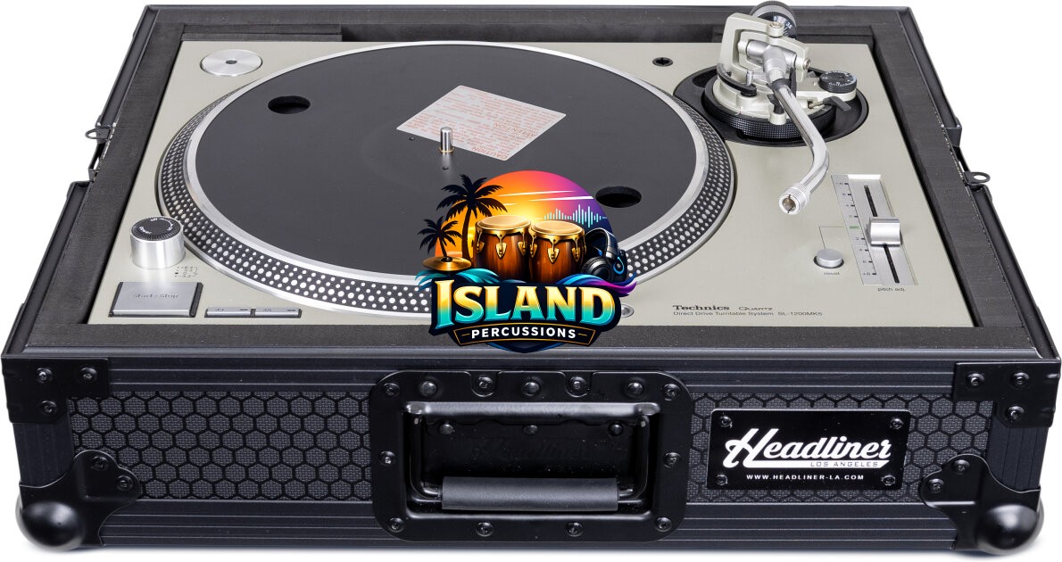 Headliner Pitch Black Turntable Flight Case