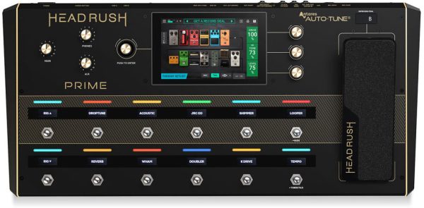 HeadRush Prime Amp Modeler and Vocal Processor Multi-Effects Pedal