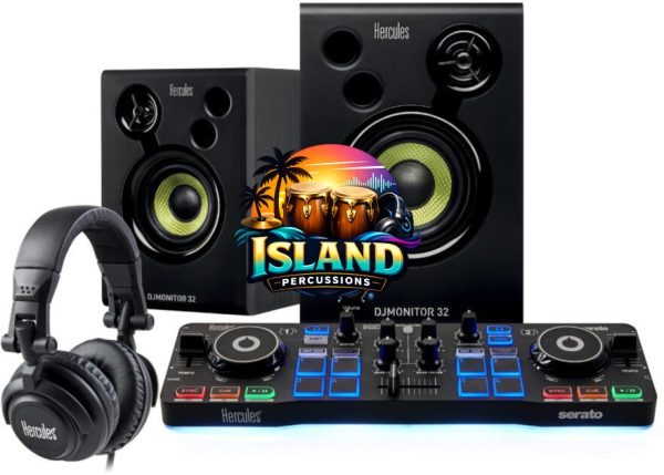 Hercules DJStarter Kit DJ Controller Bundle