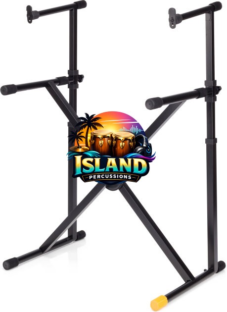 Hercules KS210B EZ-Lok Double Tier X-Style Stand