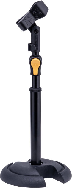 Hercules MS100B PLUS Low Profile Straight Microphone Stand