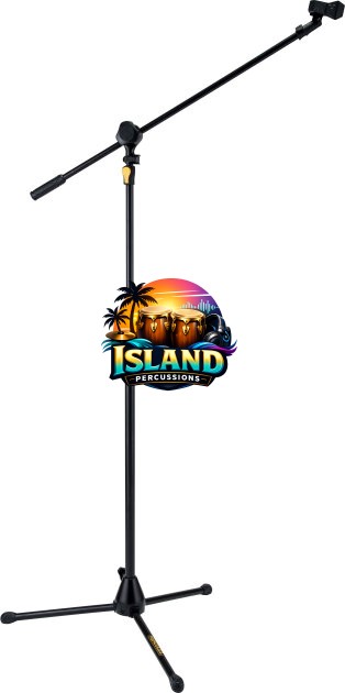 Hercules MS632B PLUS Tripod Boom Microphone Stand