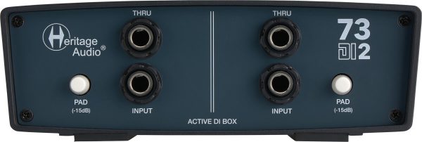 Heritage Audio 73DI 2 Dual Active DI Direct Box