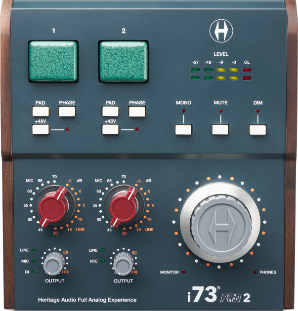 Heritage Audio i73 Pro 2 2x4 USB Audio Interface