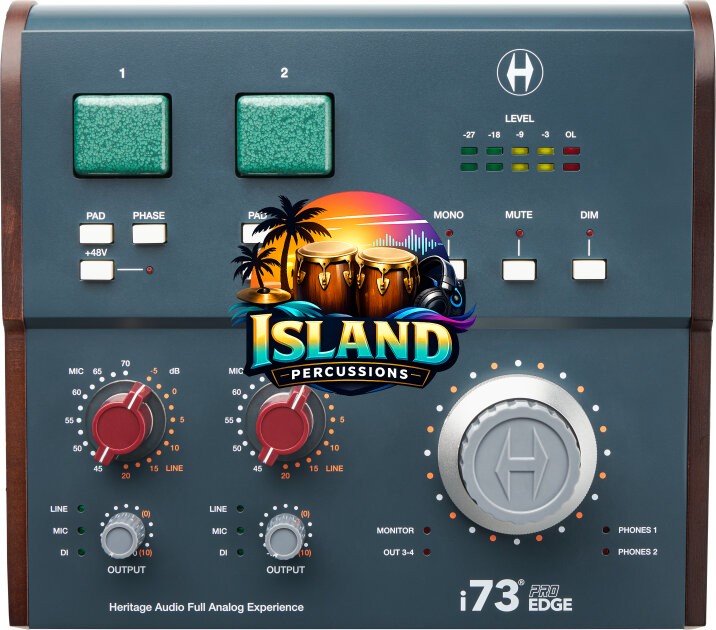 Heritage Audio i73 Pro Edge 12x16 USB Audio Interface