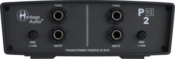 Heritage Audio PDI 2 Dual Channel Passive DI Direct Box