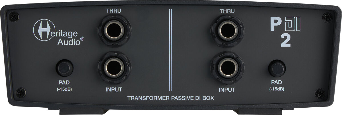 Heritage Audio PDI 2 Dual Channel Passive DI Direct Box