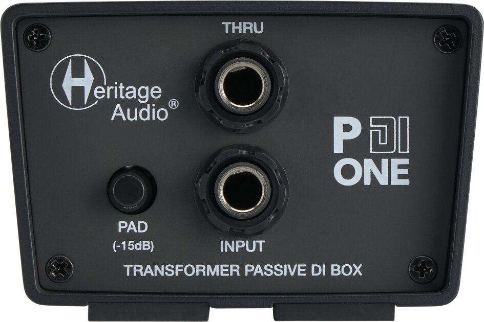 Heritage Audio PDI One Single Channel Passive DI Direct Box
