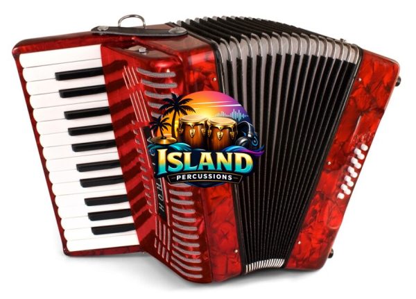 Hohner 1303-RED Piano 12 Bass Accordion