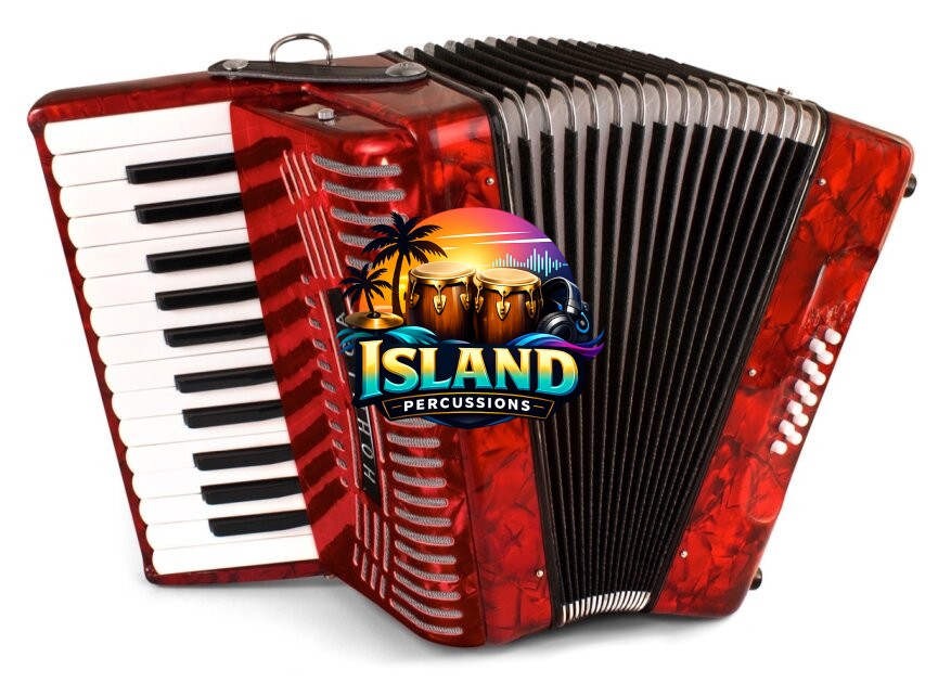 Hohner 1303-RED Piano 12 Bass Accordion