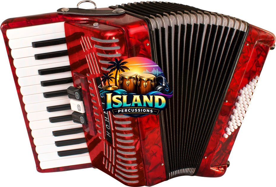 Hohner 1304-RED 48 Bass Piano Accordion