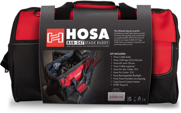 Hosa BSB-247 Stage Buddy Technicians Toolkit