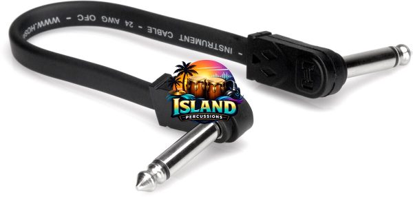 Hosa CFP Flat Right Angle Patch Cable