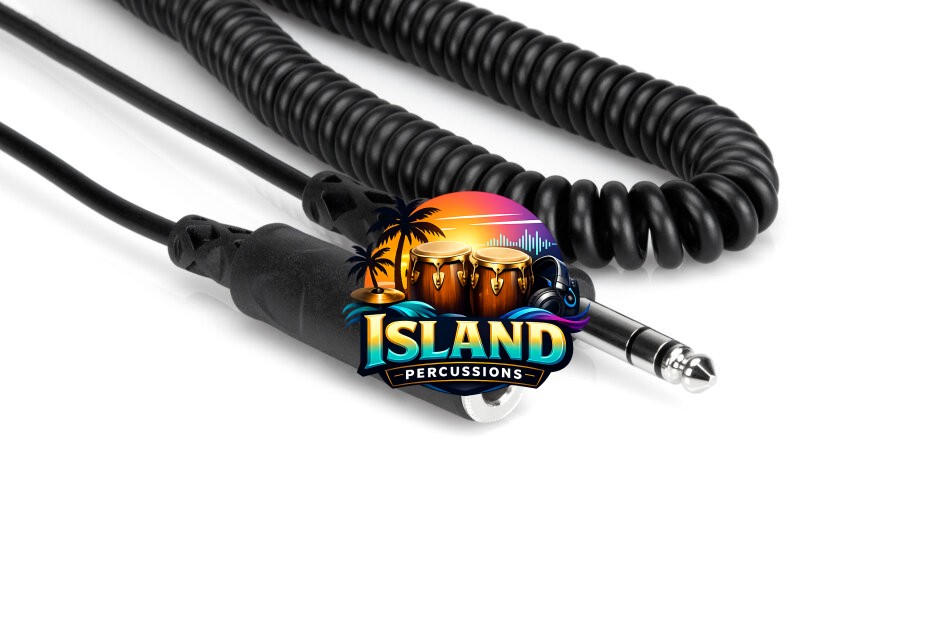 Hosa Coiled Headphone Extension Cable