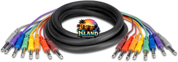 Hosa CPP-80 Snake Cable (1/4" TS x 8)