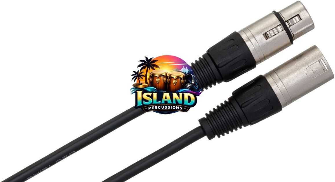 Hosa DMX512 2-Conductor XLR3-M to XLR3-F Cable
