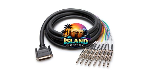 Hosa DTP-800 Balanced Snake Cable (25-Pin D-Sub to 1/4" Male x 8)