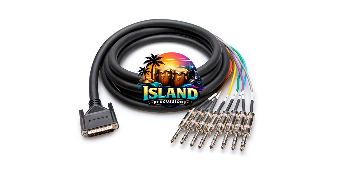 Hosa DTP-800 Balanced Snake Cable (25-Pin D-Sub to 1/4" Male x 8)