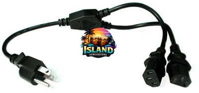 Hosa Dual IEC Power Cable