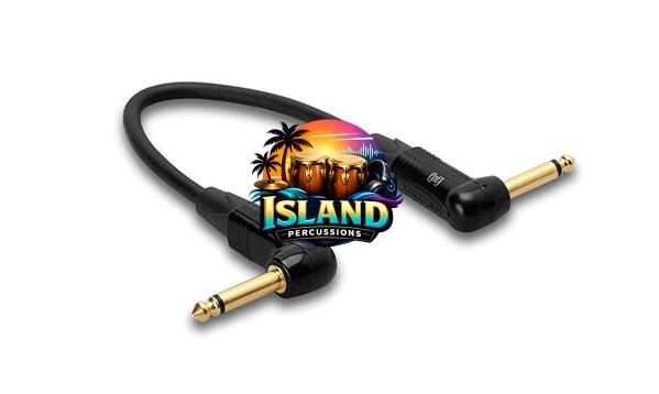 Hosa Edge Guitar Cable, Right Angle to Right Angle