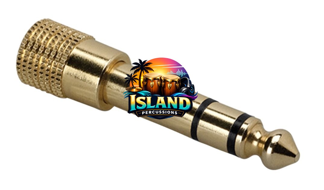 Hosa GHP-105 Headphone Adapter (3.5mm TRS to 1/4" TRS)