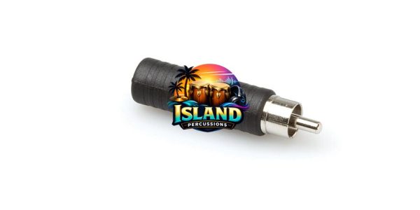 Hosa GPR104 Female Mono 1/4" TS to Male RCA Adapter