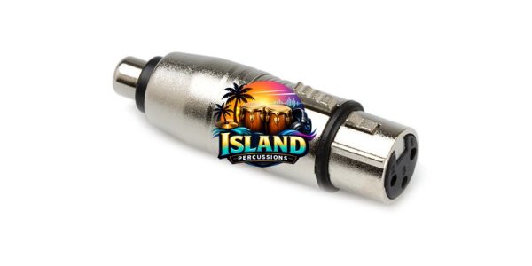 Hosa GXF-132 RCA to XLR Female Adapter