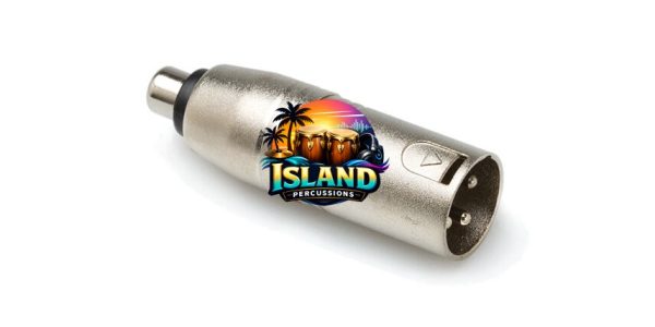 Hosa GXM-133 RCA to XLR Male Adapter