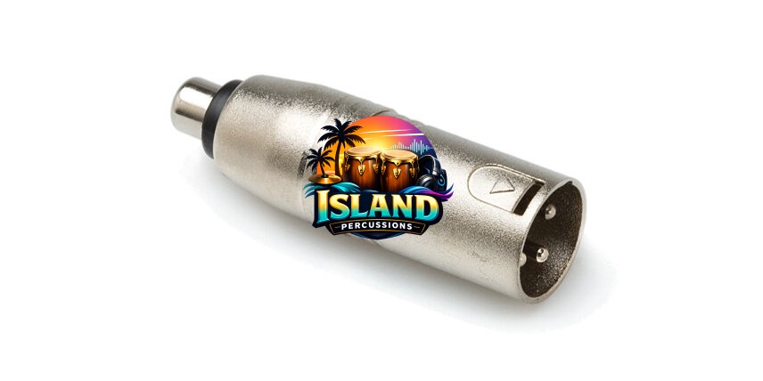 Hosa GXM-133 RCA to XLR Male Adapter