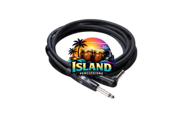 Hosa HGTR Right Angle Rean Pro Guitar Instrument Cable