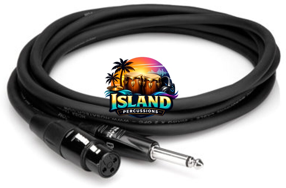 Hosa HMIC-HZ Pro Microphone Cable XLR3-F to 1/4"