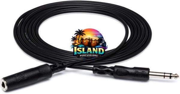 Hosa HPE-300 Straight Headphone Extension Cable