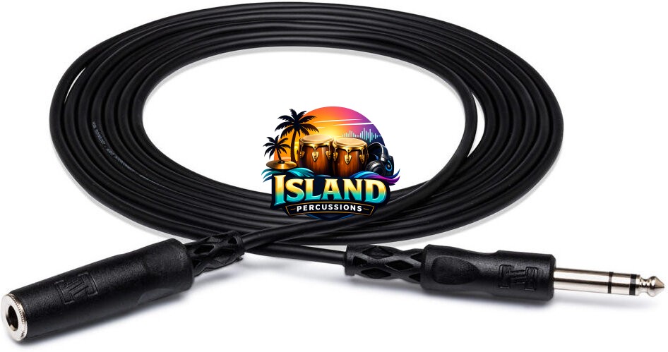 Hosa HPE-300 Straight Headphone Extension Cable