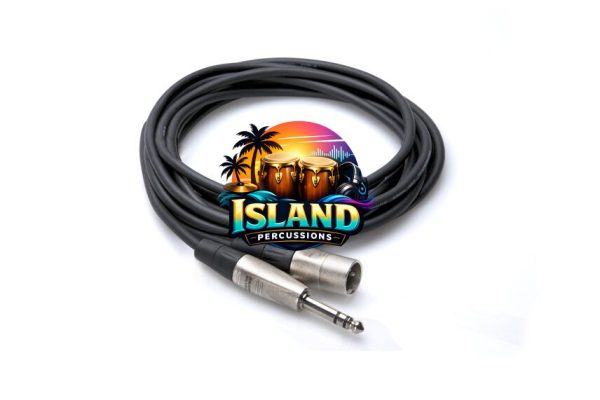 Hosa HSX-000 Pro Balanced REAN 1/4 Inch TRS to XLR Male Interconnect Cable