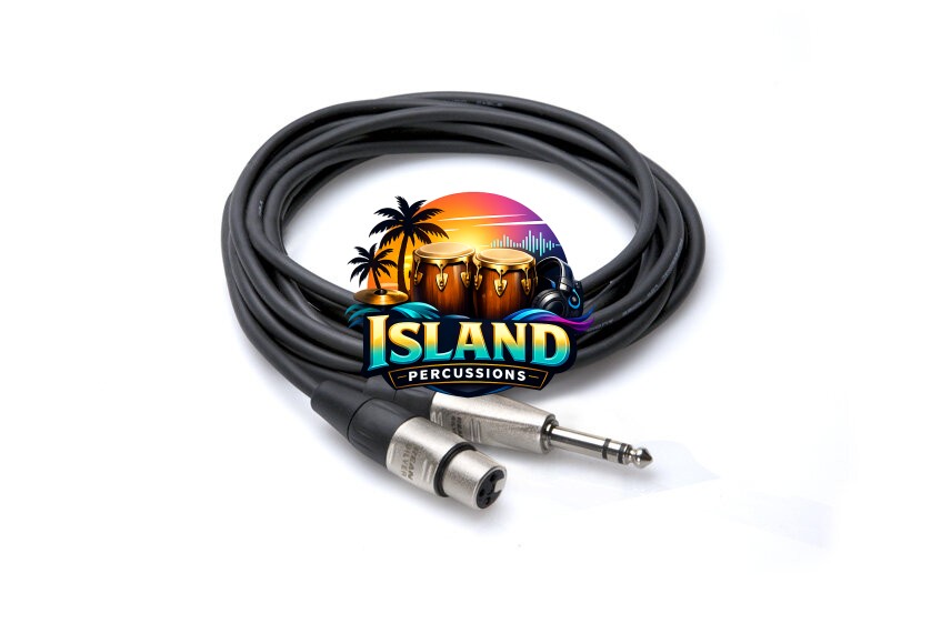 Hosa HXS-000 Pro Balanced REAN XLR Female to 1/4-Inch TRS Interconnect Cable